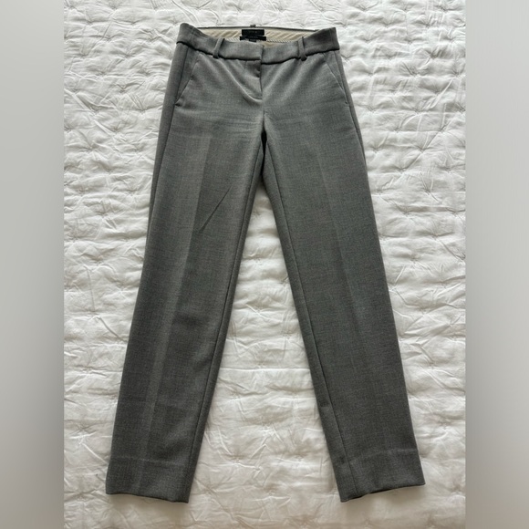 J.Crew Cameron Slim Crop Pants in Grey - Size 0 - Picture 4 of 6